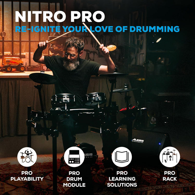 Alesis Nitro Pro 5-Pce E Kit/Bluetooth