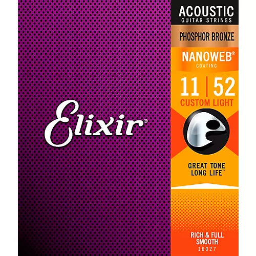 Elixir Acoustic Nano PB 11- 52