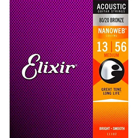 Elixir Acoustic Nano PB 13-56