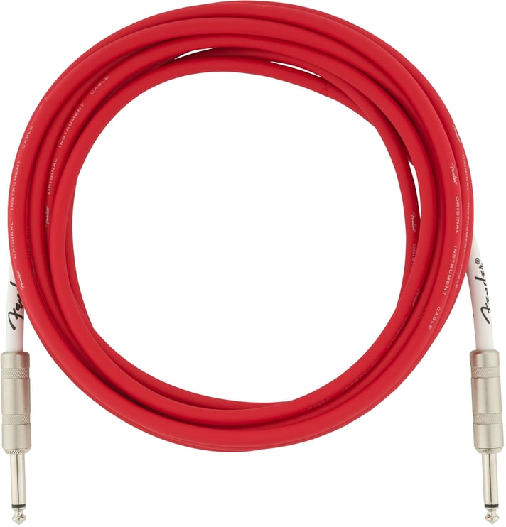 Fender Original Cable 10' Fiesta Red