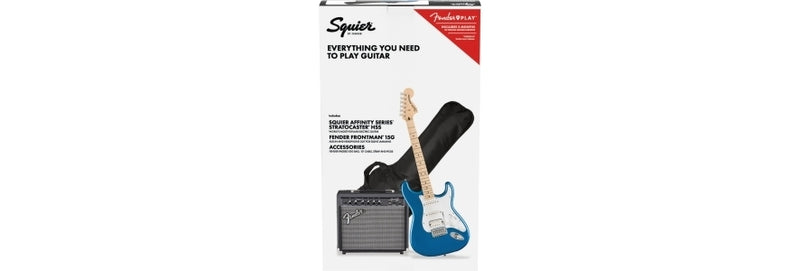 Fender Squier Aff Strat Pak w/FM15G LPB