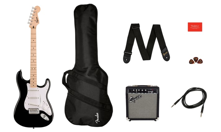 Fender Squier Sonic Strat Pack Black