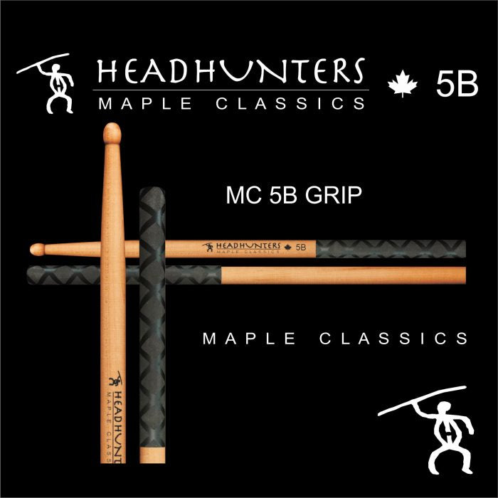 Headhunters 5b Black X GripWood Tip