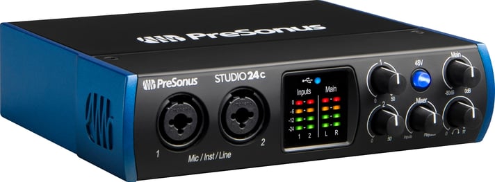 Presonus Studio 24C Interface