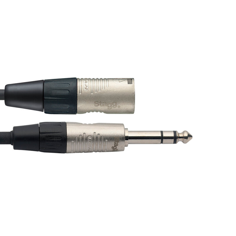 Stagg 1m Stereo Audio Cable-NAC1PSXMR