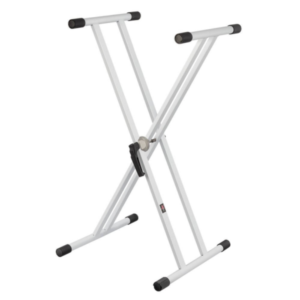 Xtreme White Double Brace Keyboard Stand