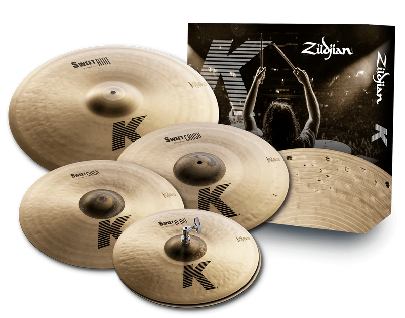 Zildjian K Sweet Cymbal Pk 15 17 19 21