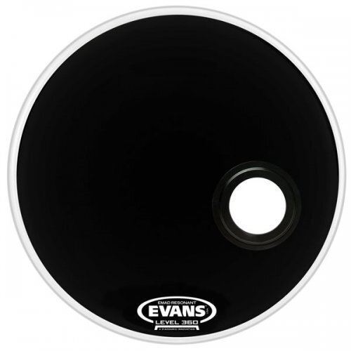 Evans EMAD 22inch BLK Reso