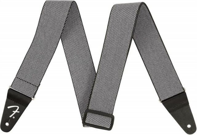 Fender Weighless Tweed Strap - White