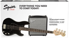 Squier Aff PJ Bass Pack Black